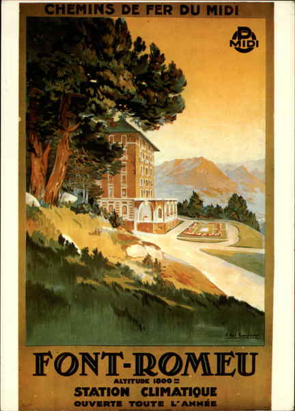 Font-Romeu Advertising Reproductions