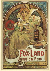 Fox-Land Rum Alphonse Mucha Advertising Reproductions