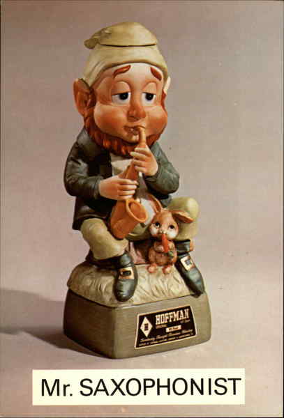 Mr. Saxophonist Bottle # 10 Modern (1970's to Present)