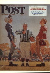 611-001 The Toss Postcard