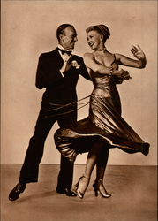 Astaire/Rogers Postcard