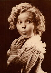 Shirley Temple Postcard
