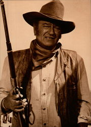 John Wayne Postcard