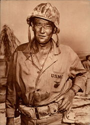 John Wayne Postcard