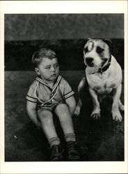 Spanky and Pete Postcard