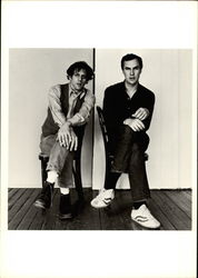 Philip Glass and Robert Wilson, 1976 Postcard