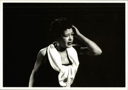 Billie Holiday, Hollywood 1957 Postcard