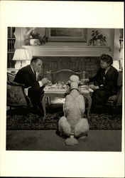 Frederick March - How Stars Dine, 1950 Postcard