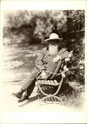 Claude Monet at Giverny, 1926 Postcard