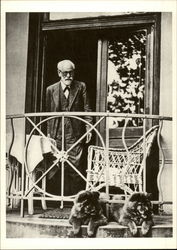 Sigmund Freud Postcard