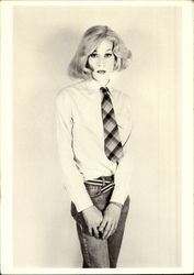 Andy Warhol, Altered Image, 1981 Postcard