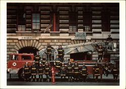 New York City Fire Department, 1973 Postcard