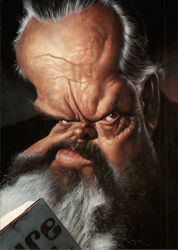 "Orson Welles" Postcard
