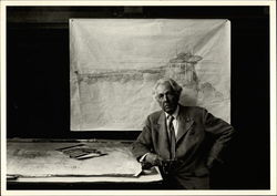 Frank Lloyd Wright, Taliesin East, Wisconsin, 1947 Postcard
