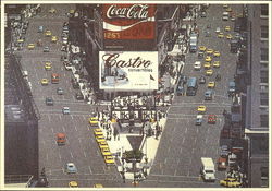 Time Square Pop Art Postcard Postcard