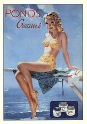 Pond's Creams Advertising Reproductions Postcard Postcard