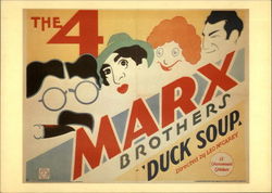 Duck Soup Advertising Reproductions Postcard Postcard