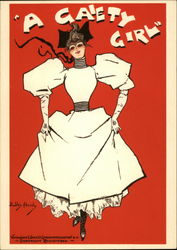 A Gaiety Girl Postcard