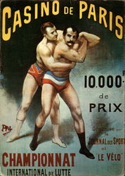 Sports 1900 Postcard