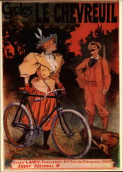 Nos Cyclistes Postcard