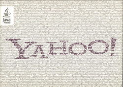 Yahoo! Sun Microsystems Java Rack Cards Postcard Postcard