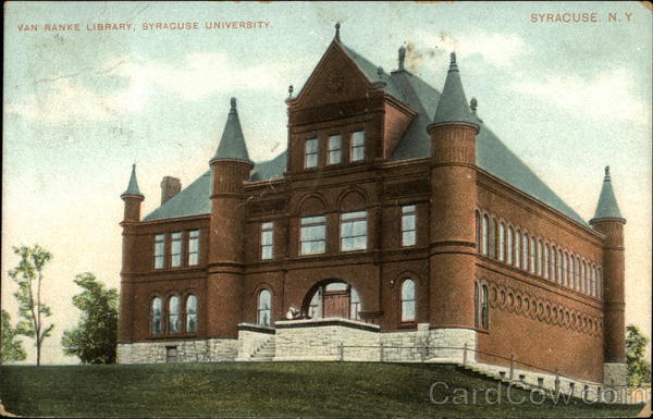 Van Ranke Library, Syracuse University New York