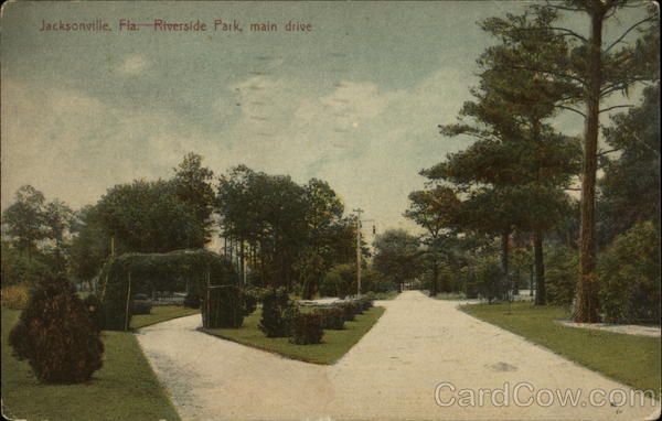 Riverside Park, Main Drive Jacksonville Florida