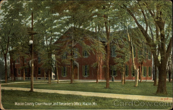 Macon County Court House and Recorder's Office Missouri