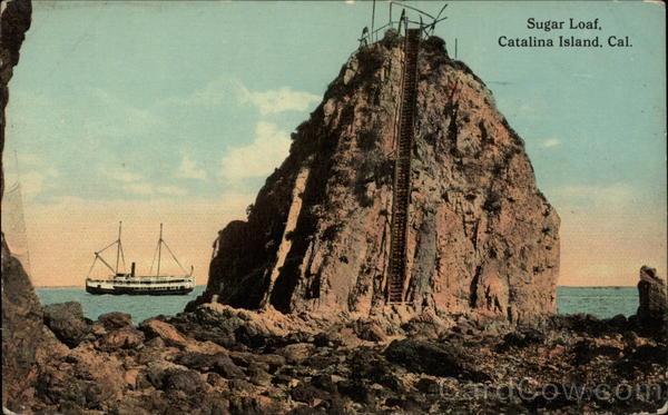 Sugar Loaf Santa Catalina Island California