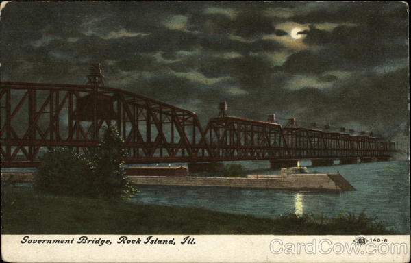 Government Bridge Rock Island Illinois