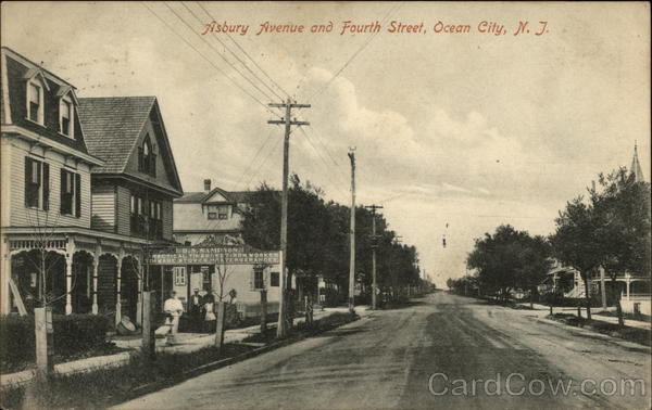 Asbury Avenue and Fourth Street Ocean City New Jersey