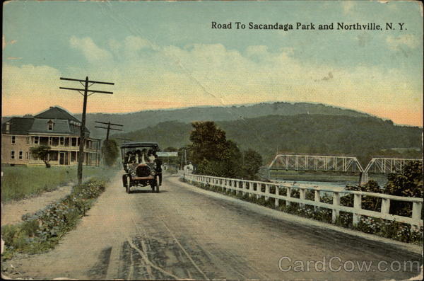 Road to Sacandaga Park Northville New York