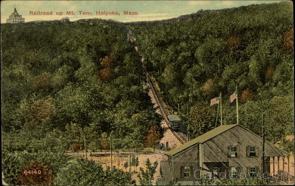 Railroad Up Mt. Tom Holyoke Massachusetts