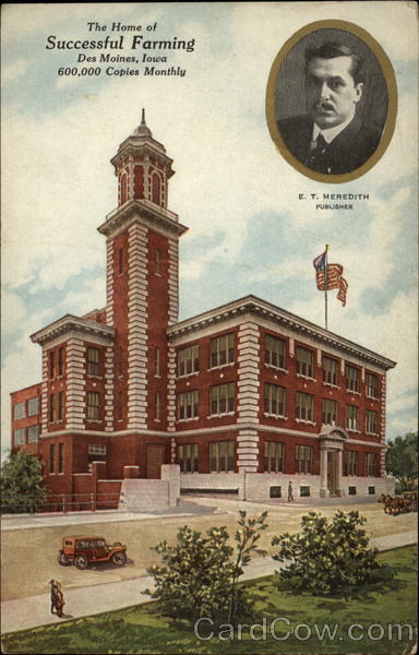 The Home of Successful Farming Des Moines Iowa