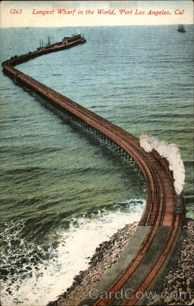 Longest Wharf in the World Los Angeles California