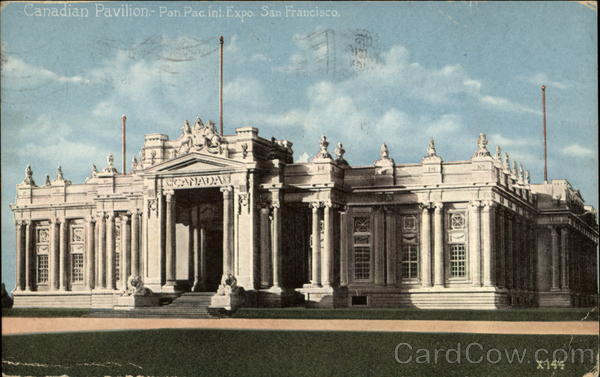 Canadian Pavilion, Pan Pac Intl. Expo San Francisco California