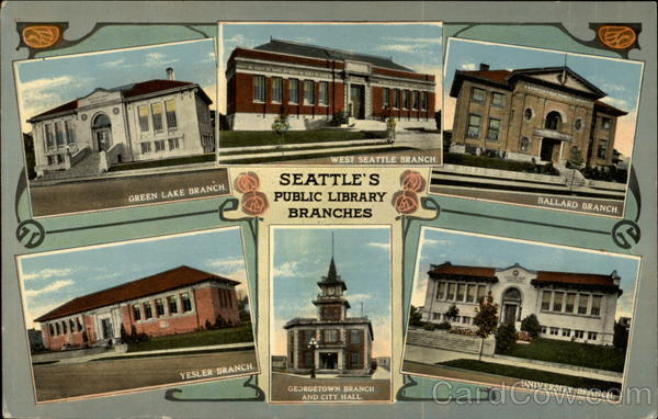 Seattle's Public Library Branches Washington