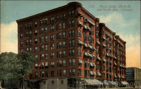 Plaza Hotel, Clark St. and North Ave Chicago Illinois