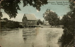 Scene, Forest Park Terre Haute, IN Postcard Postcard