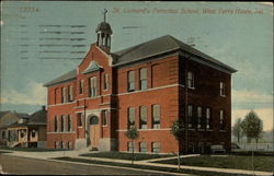 St. Leonard's Parochial School Postcard
