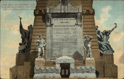 Soldiers and Sailors Monument Postcard