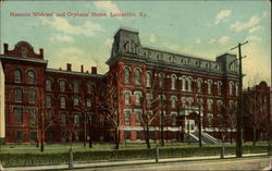 Masonic Widow's and Orphans' Home Louisville, KY Postcard Postcard