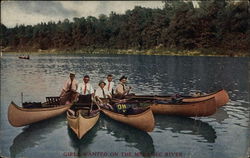 Girls Wanted on the Meramec River Postcard