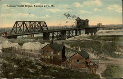 Armour Swift Bridge Postcard