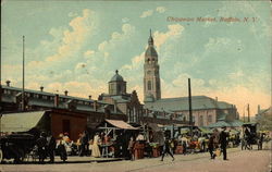 Chippewa Market Postcard