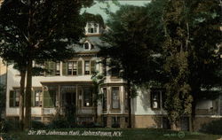 Sir Wm. Johnson Hall Johnstown, NY Postcard Postcard