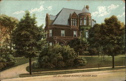 Gov. W.L. Douglas Residence Brockton, MA Postcard Postcard