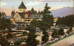 Glendale Sanitarium California Postcard Postcard