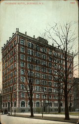 Touraine Hotel Buffalo, NY Postcard Postcard