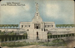 Indian Monument Postcard